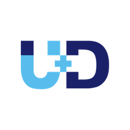 유디서현치과 U+D 로고